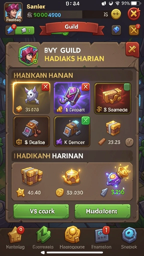 Tangkapan layar dari mode multiplayer yang sedang berlangsung.