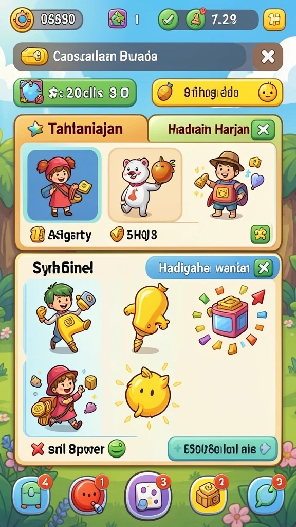 Tampilan antarmuka yang modern dan menarik.