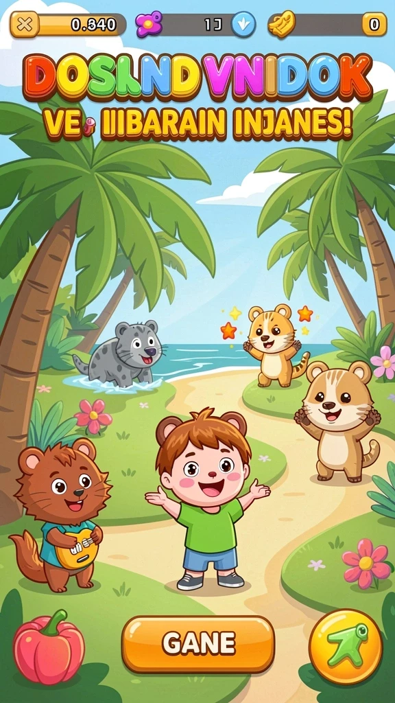 Tangkapan layar mode multiplayer yang menunjukkan pemain bersaing.