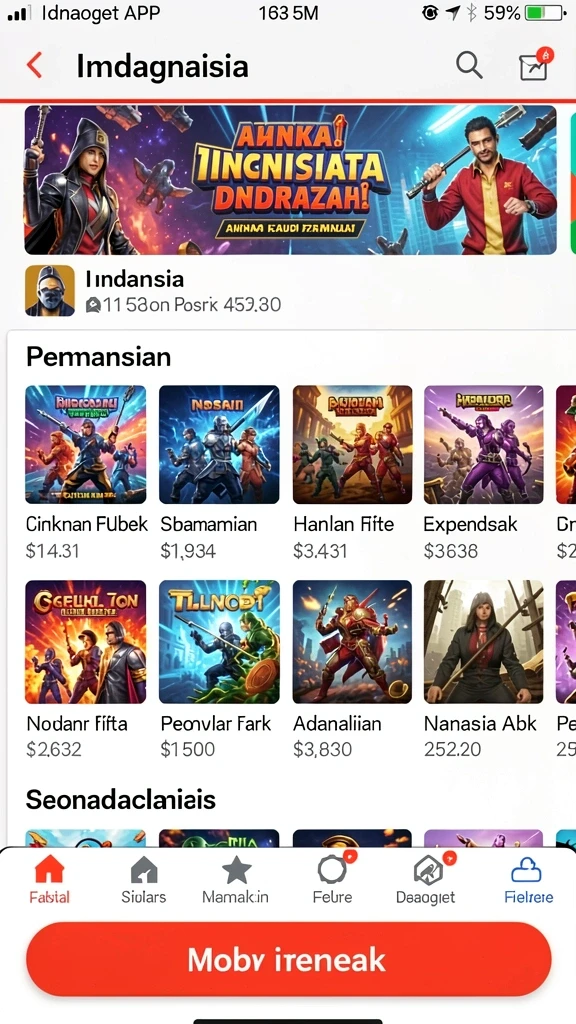 Karakter-karakter unik dengan kemampuan berbeda.