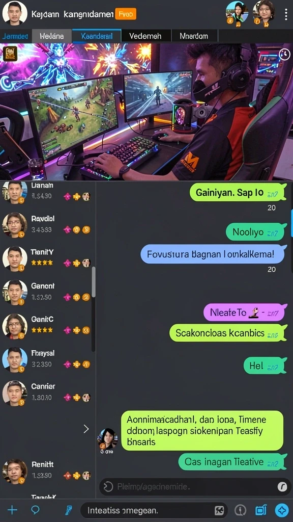 Tampilan antarmuka yang user-friendly dan menarik.