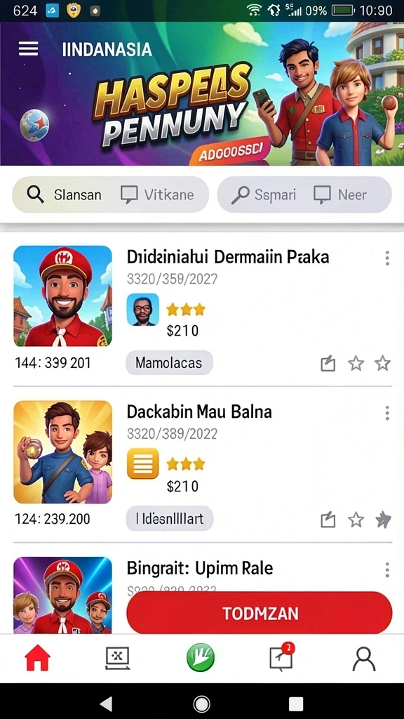Tantangan menarik yang menguji keterampilanmu.