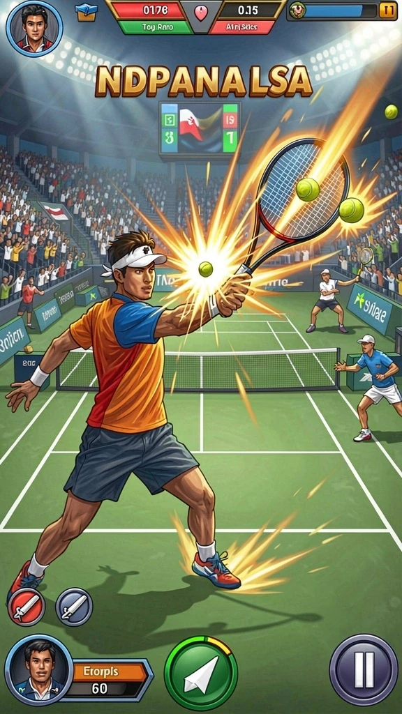 Grafis berkualitas tinggi yang menambah keseruan bermain.