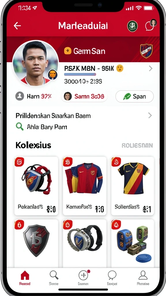 Tampilan antarmuka yang intuitif dan menarik.