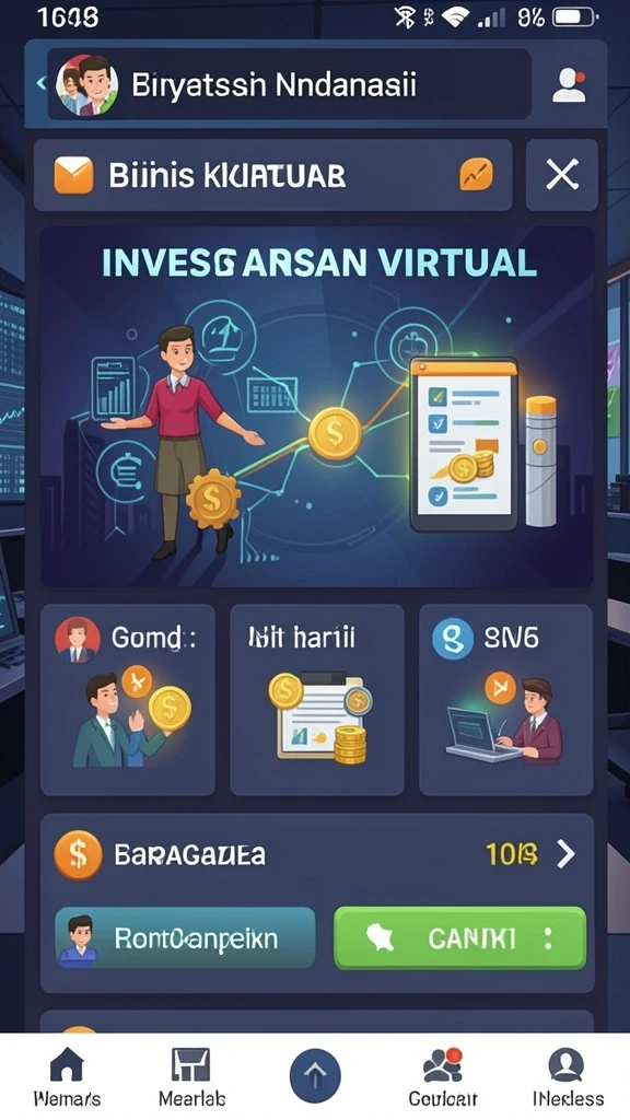 Mode permainan yang seru dan kompetitif.
