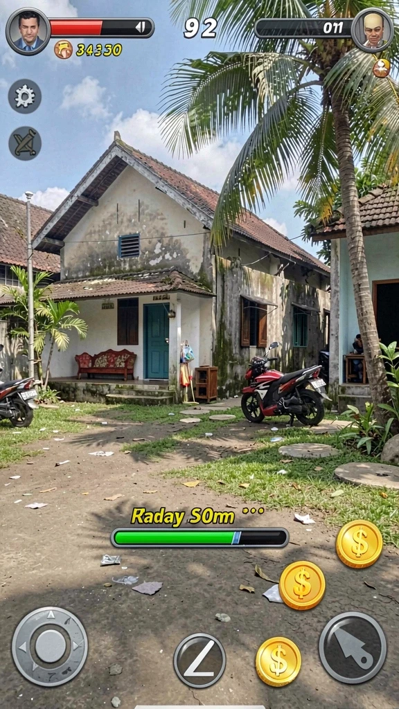 Karakter unik yang dapat Anda pilih.