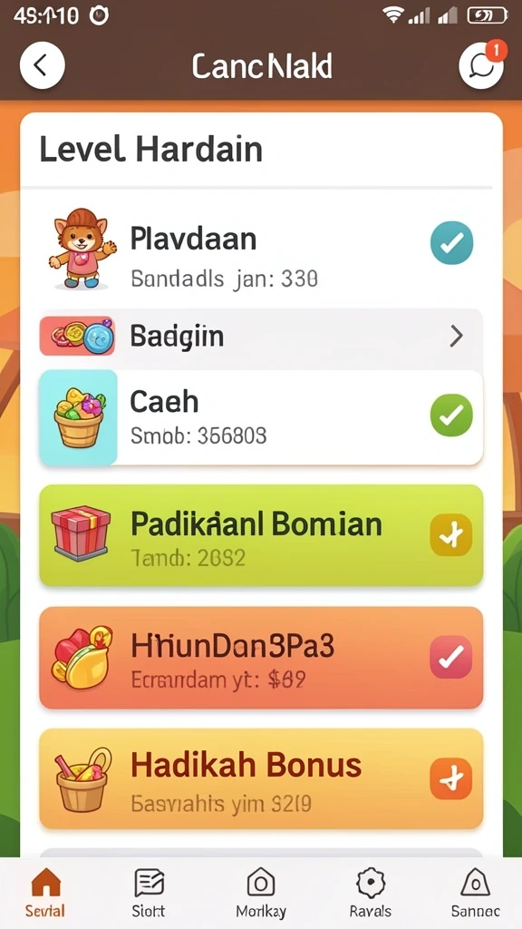 Fitur karakter yang dapat disesuaikan untuk pengalaman personal.