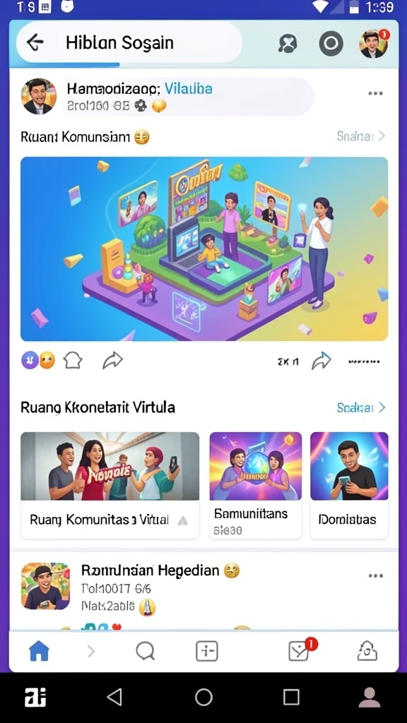 Beragam tema menarik yang siap dimainkan.