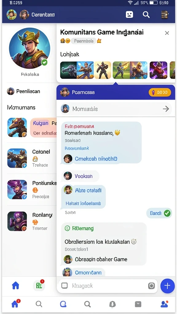 Tampilan antarmuka yang ramah pengguna.