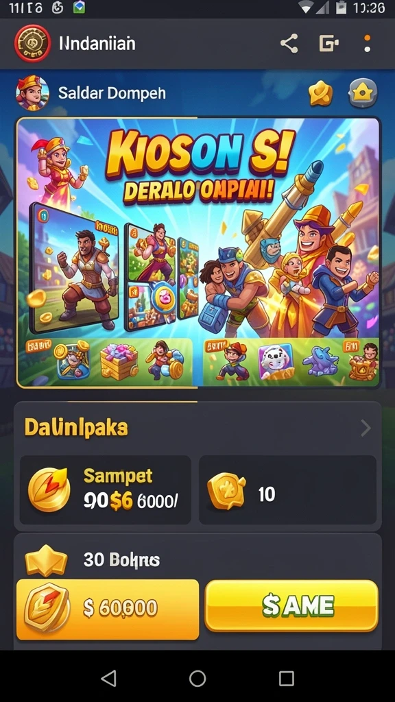 Tampilan antarmuka yang ramah pengguna dan mudah dinavigasi.