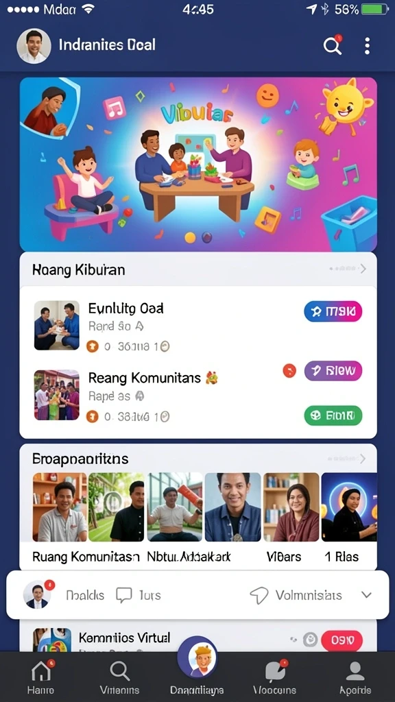Berbagai mode permainan yang seru untuk semua pemain.