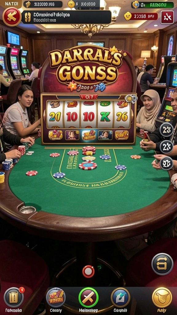 Tampilan karakter yang atraktif dan detail.