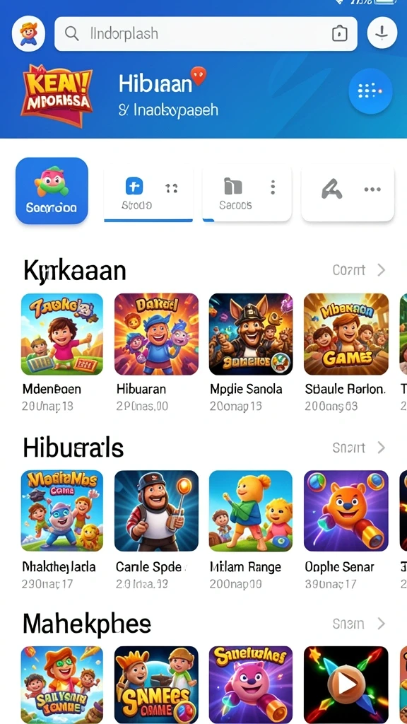 Lingkungan yang indah dan penuh warna untuk dijelajahi.