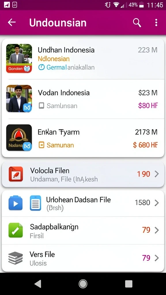 Tampilan awal GOGORUMMY yang menarik dan intuitif.