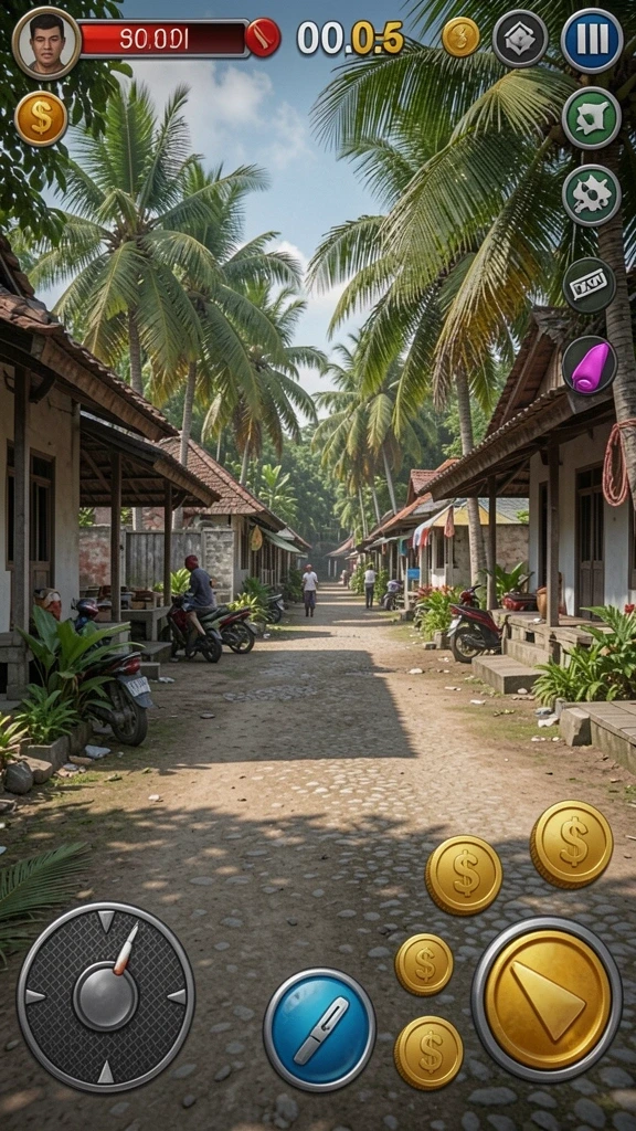Tampilan antarmuka GOLTOGEL yang intuitif dan menarik.
