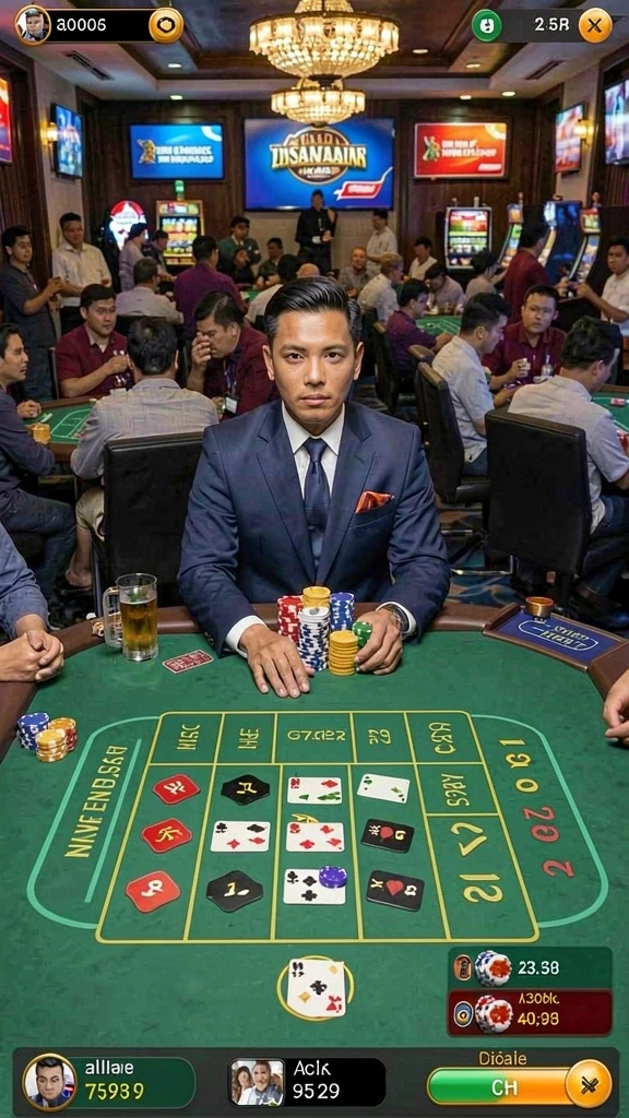 Gim menampilkan interaksi sosial yang menyenangkan.