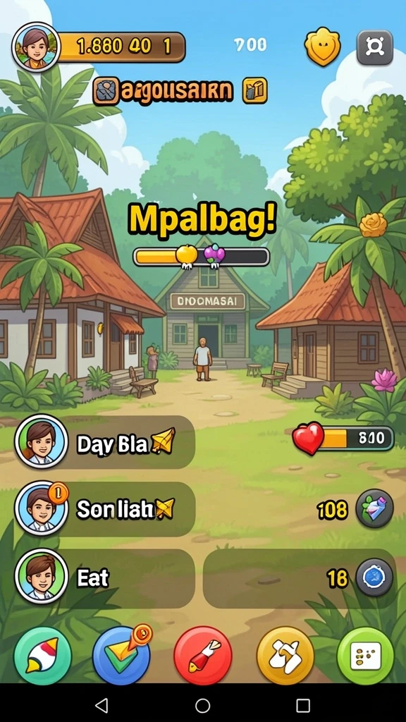 Beragam pilihan permainan yang seru dan menantang.