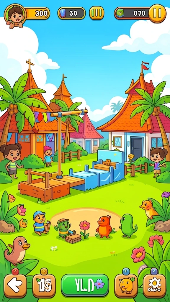 Tangkapan layar menunjukkan momen seru dalam permainan multiplayer.