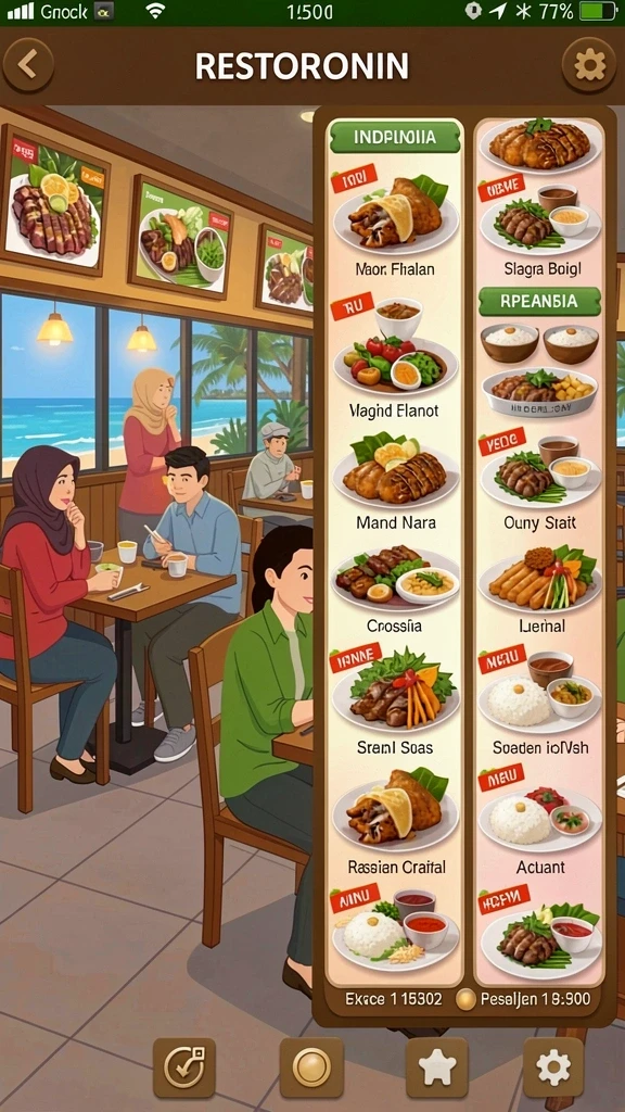 Beragam pilihan permainan slot dengan grafis yang memukau.