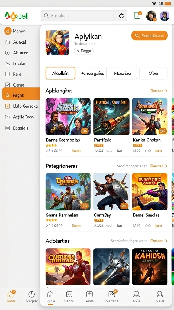 Fitur multiplayer yang memungkinkan permainan bersama teman.