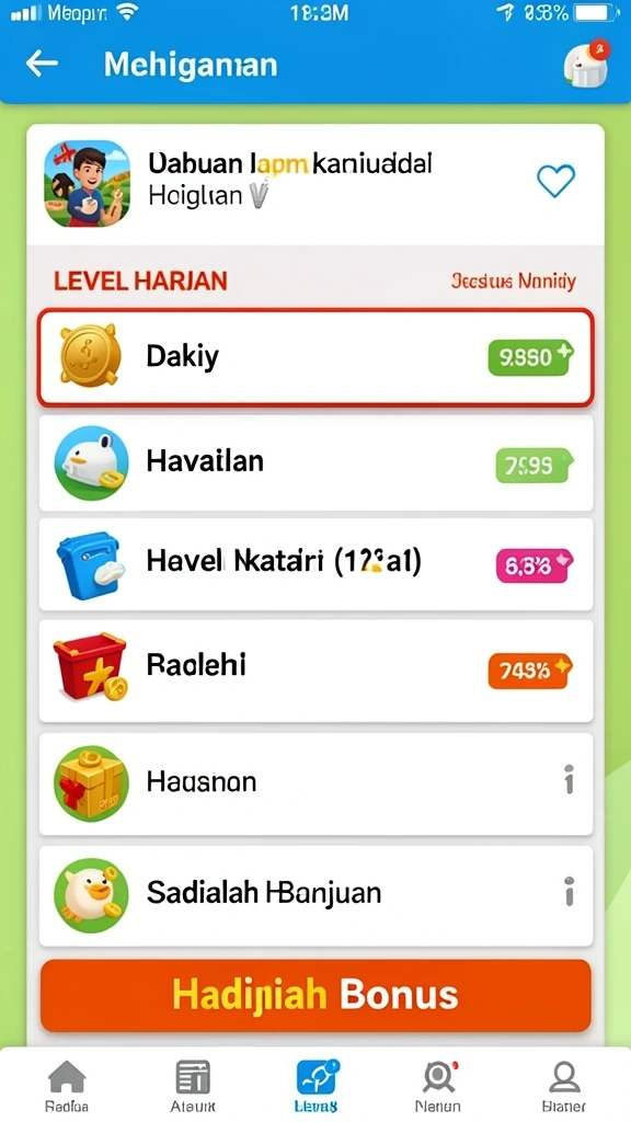 Tampilan antarmuka yang modern dan ramah pengguna.