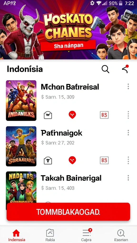 Tampilan antarmuka yang intuitif dan mudah digunakan.