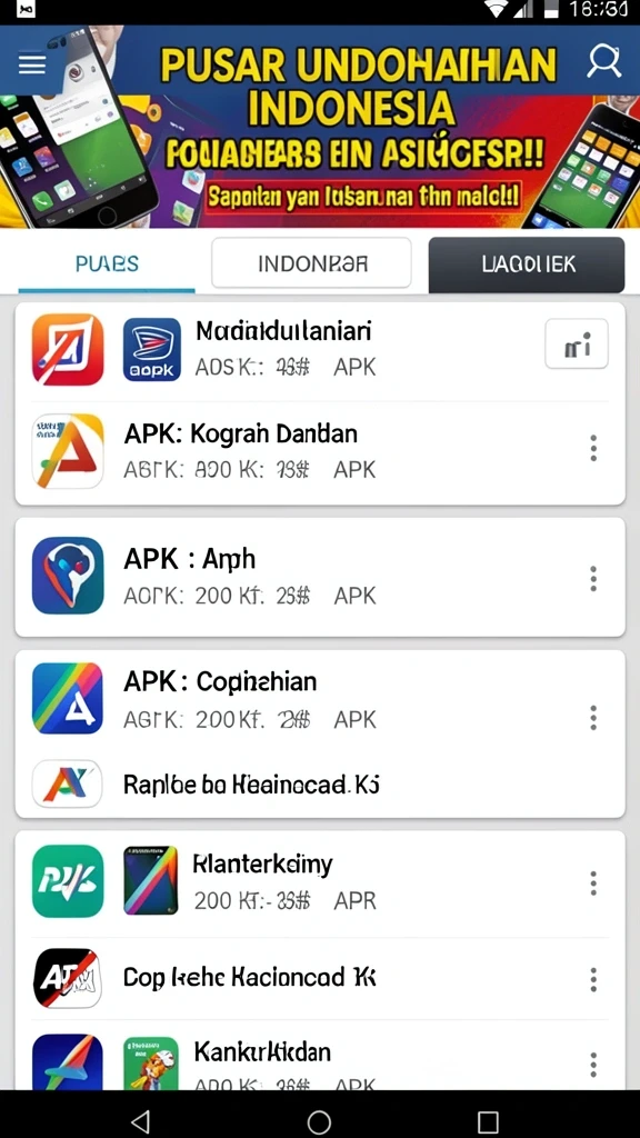 Tampilan utama MPL777 yang menarik dan mudah digunakan.