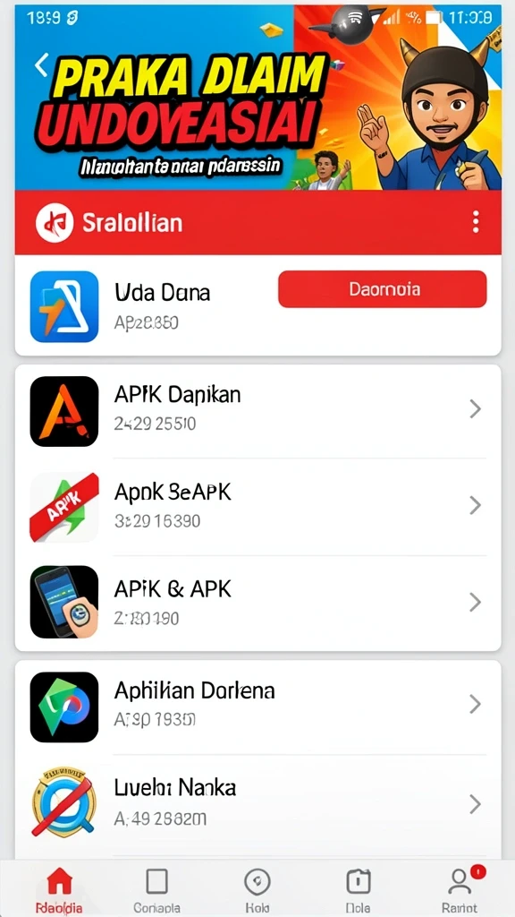 Berbagai pilihan permainan kartu yang seru dan kompetitif.