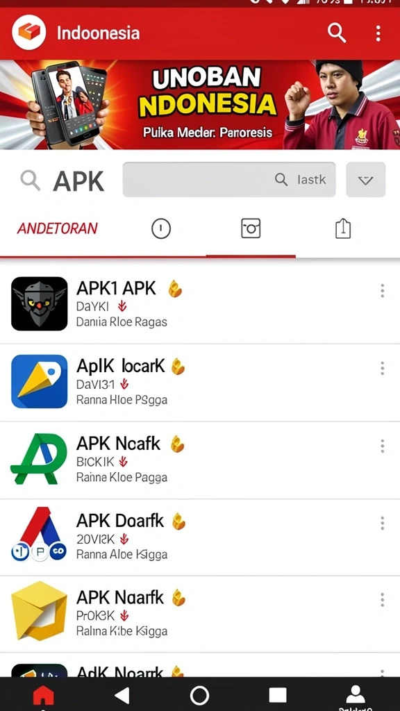Latar belakang yang menarik dan penuh warna dalam game.