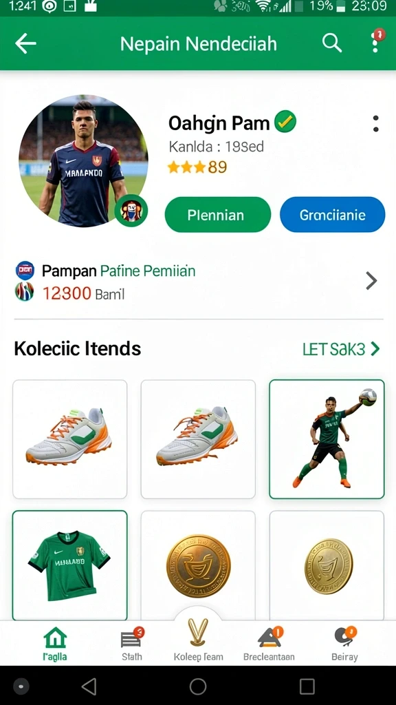 Tampilan antarmuka yang intuitif dan menarik.
