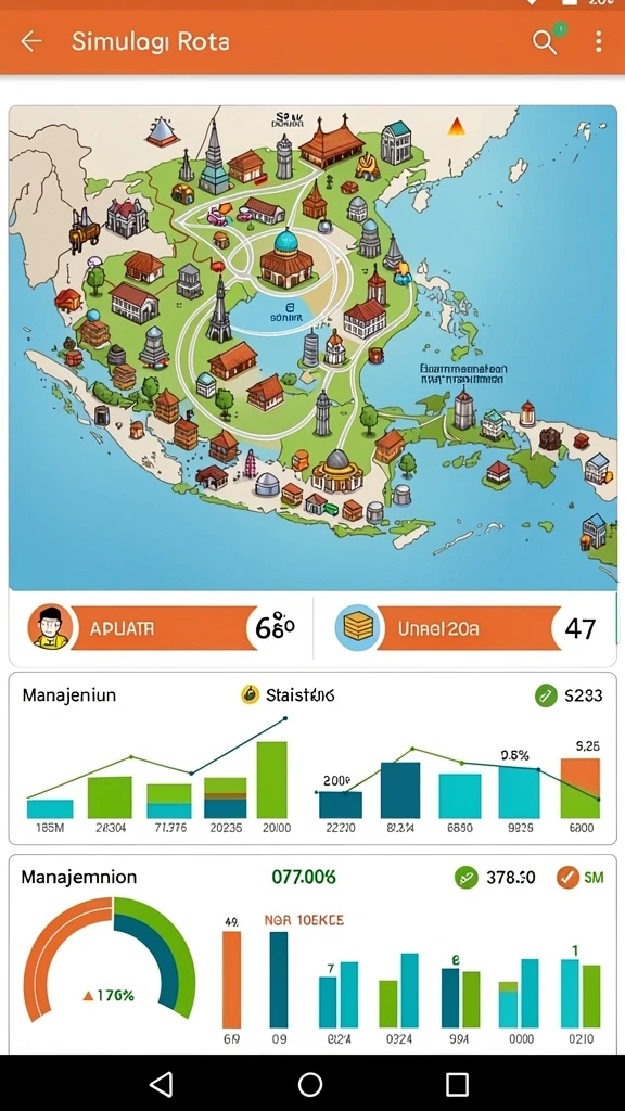 Karakter dengan desain unik siap untuk diadu.