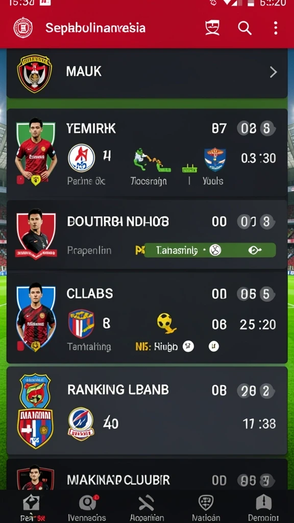 Tampilan awal yang mengesankan dan menarik perhatian.