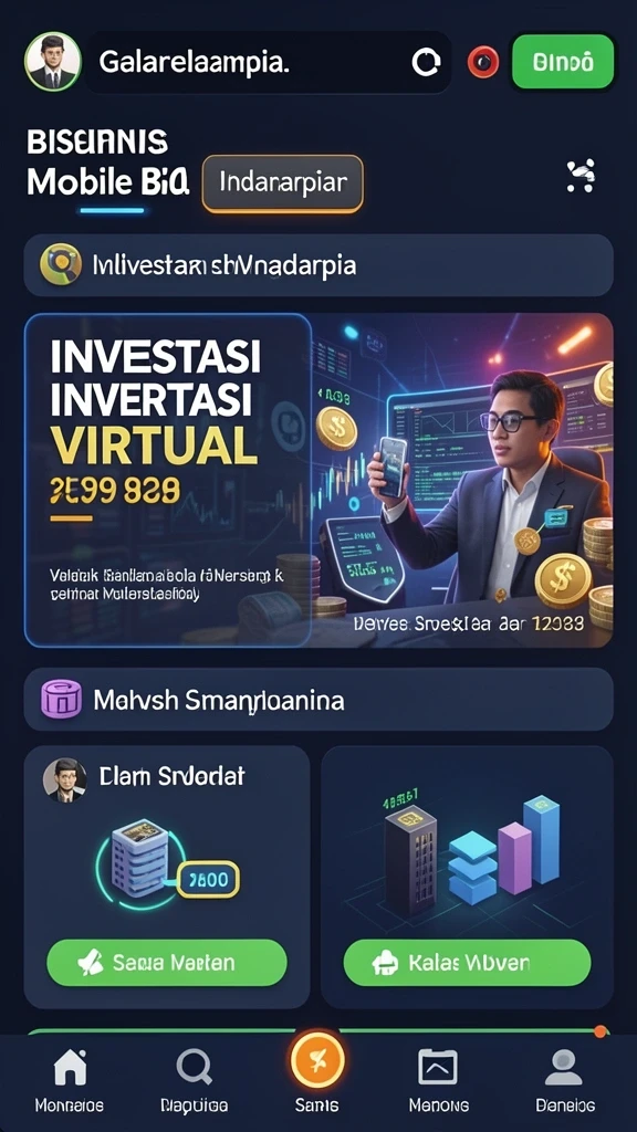 Tampilan antarmuka yang menarik dan mudah dinavigasi.