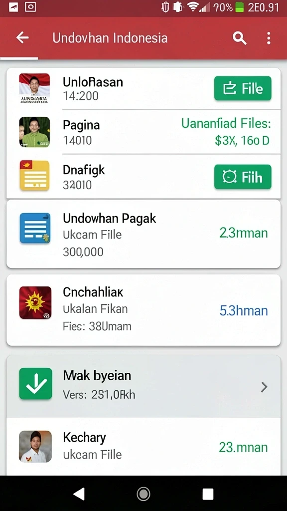 Screenshot menunjukkan berbagai tema slot yang tersedia.