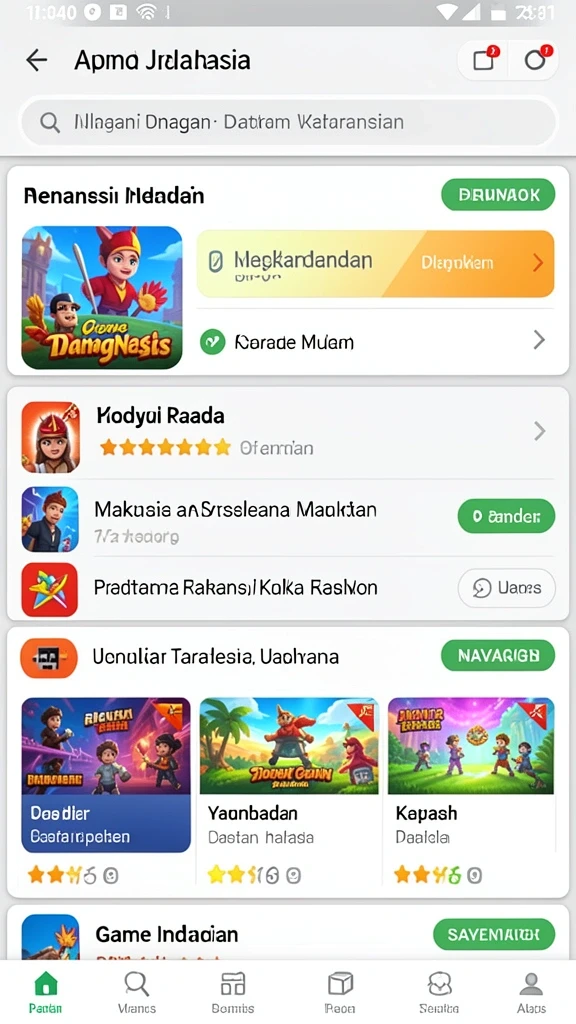 Momen pertarungan epik dalam gameplay.
