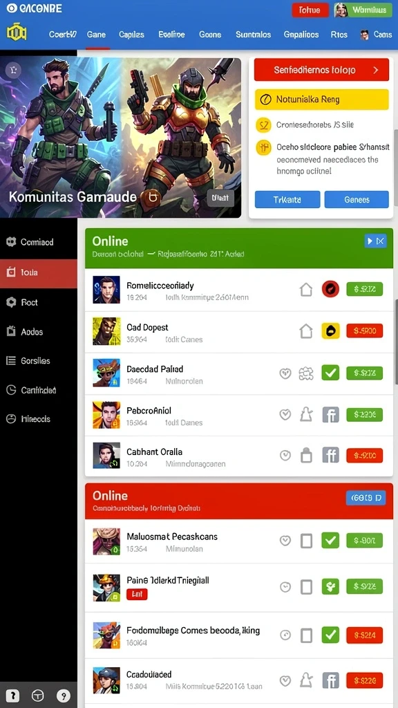 Mode multiplayer yang seru untuk diikuti.