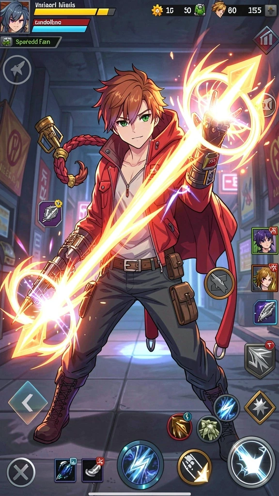 Screenshot menampilkan karakter baru dan level yang menantang.