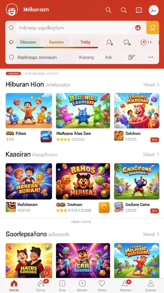 Tampilan antarmuka yang modern dan menarik.