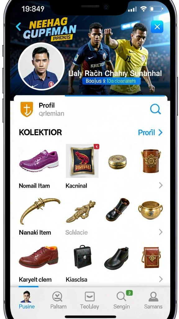 Karakter unik dengan cerita latar yang mendalam.