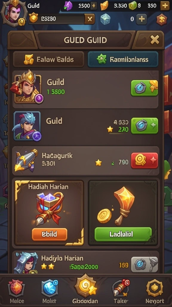 Tampilan visual yang memukau saat menjelajahi dunia game.