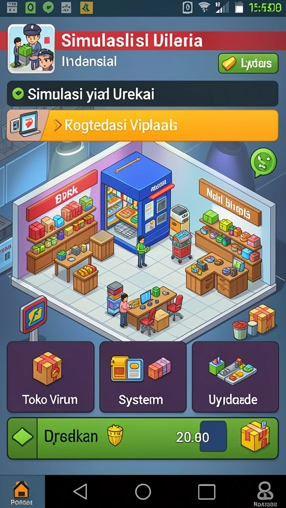 Penggambaran aksi seru di level yang menantang.